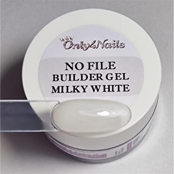 No File Builder Gel Milky White 15ml